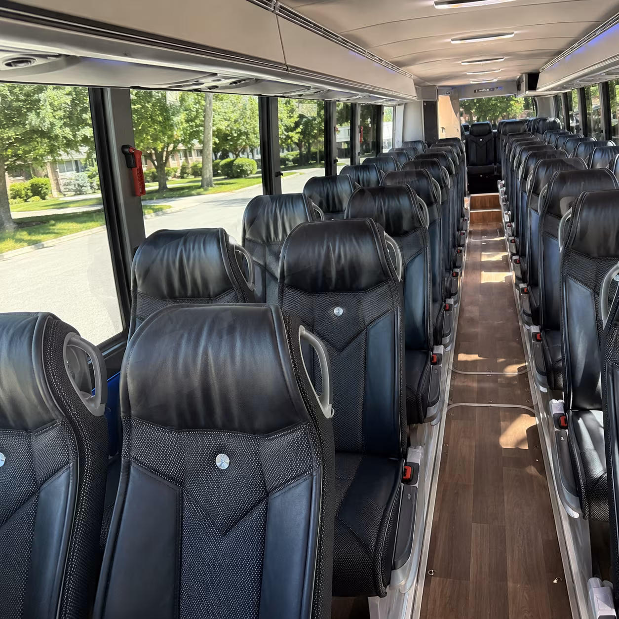 charter buses for large wine tour groups heading out of san bernardino