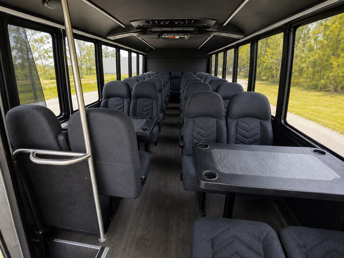 san bernardino 18 passenger minibus inside
