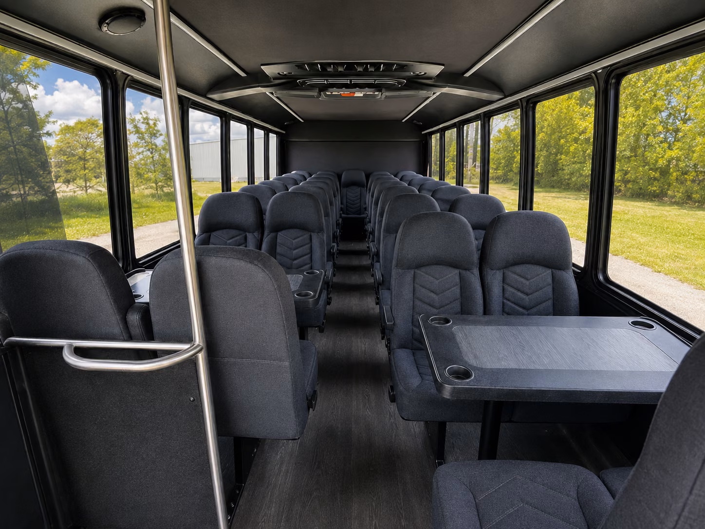 san bernardino 20 passenger minibus inside