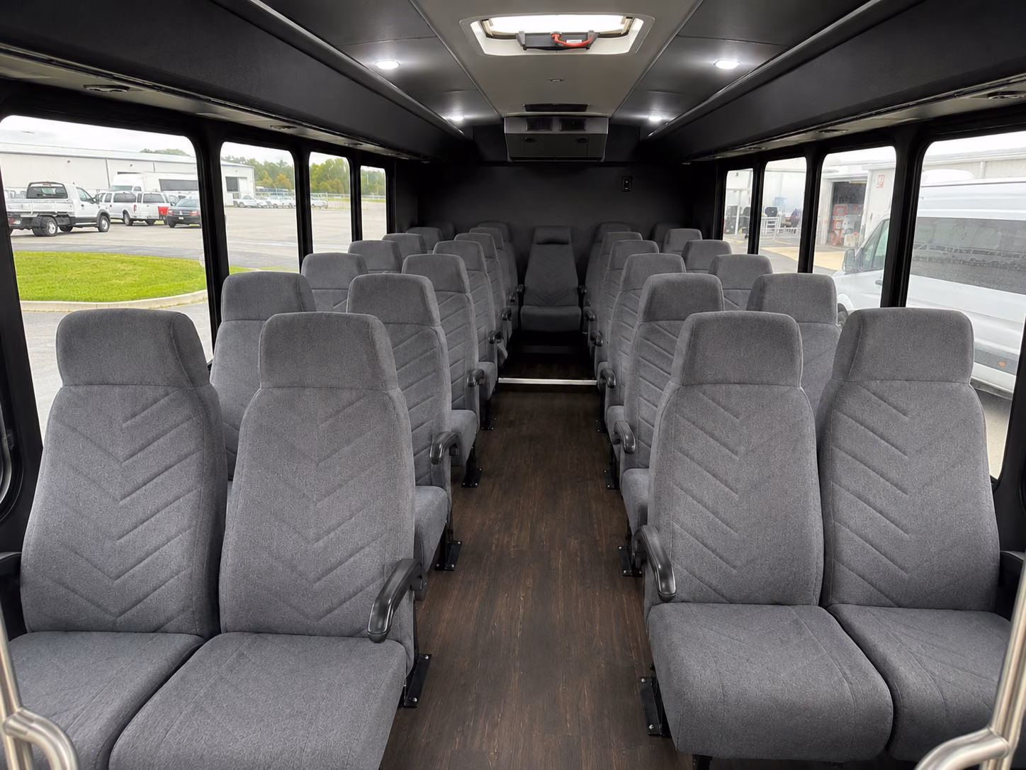 san bernardino 20 passenger minibus interior