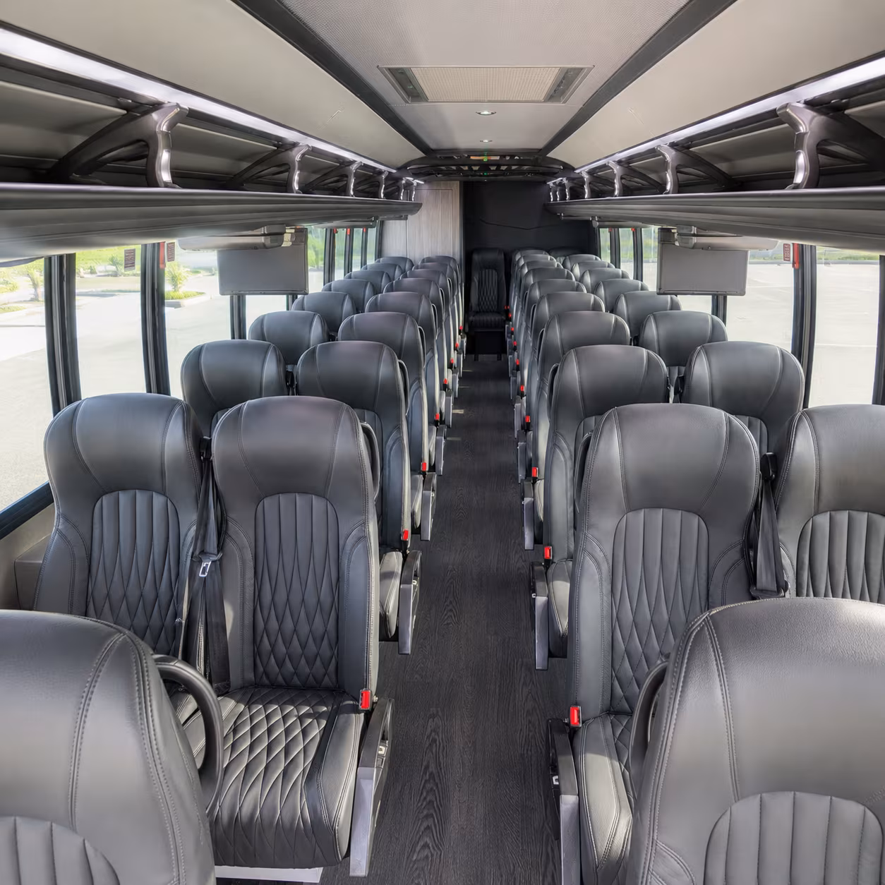 san bernardino 25 passenger minibus inside