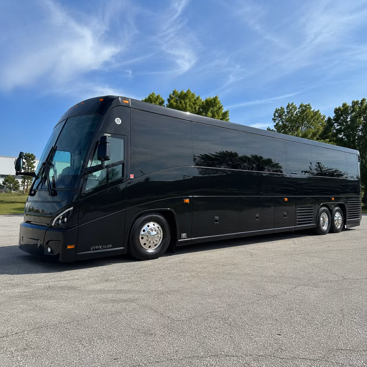 san bernardino 47 passenger charter bus
