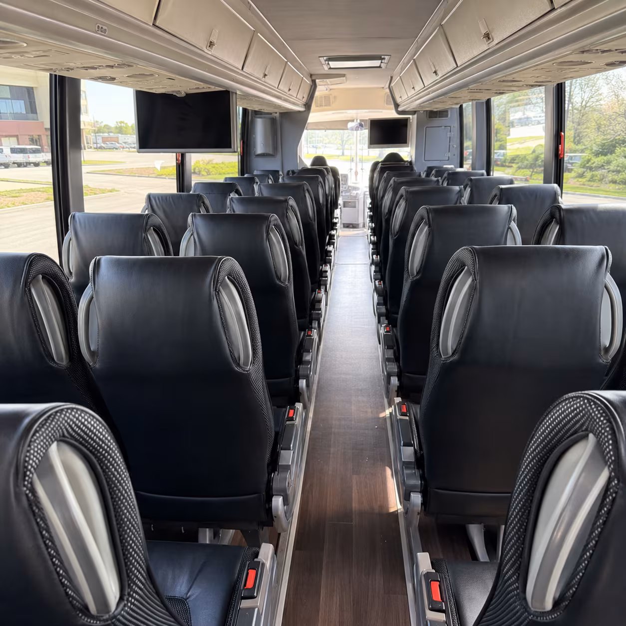san bernardino charter bus inside