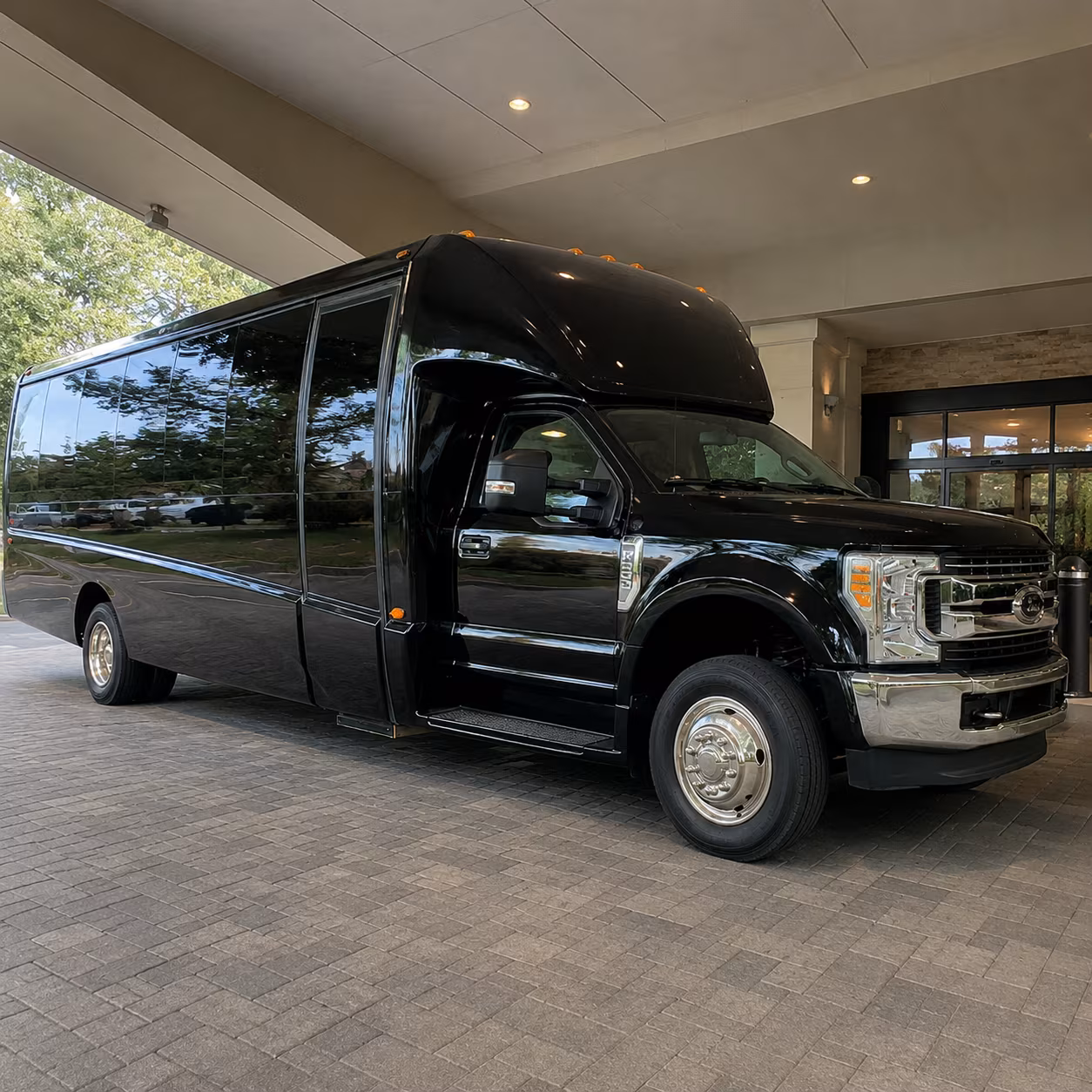 san bernardino concert transportation onboard seating