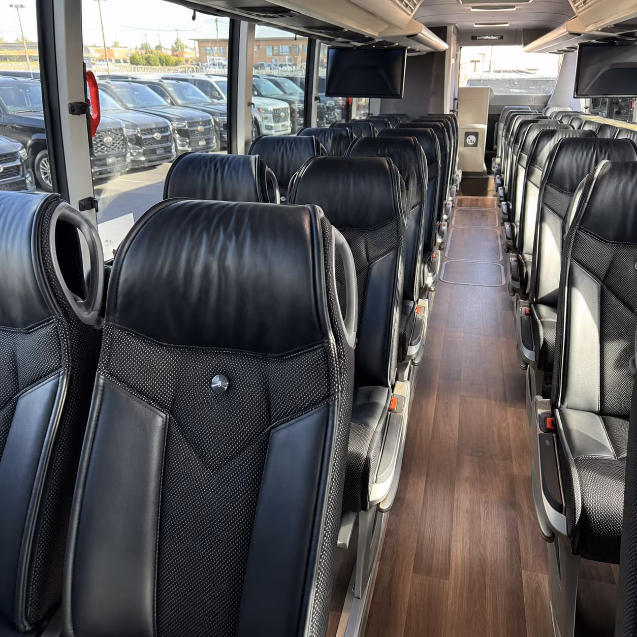san bernardino field trip transportation onboard seating