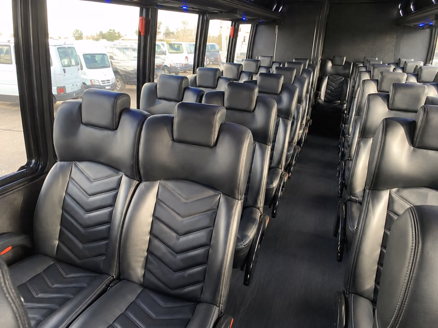 san bernardino prom transportation onboard seating