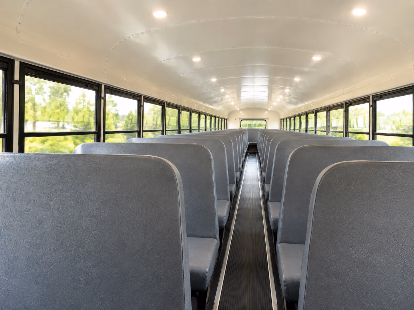 san bernardino school bus interior