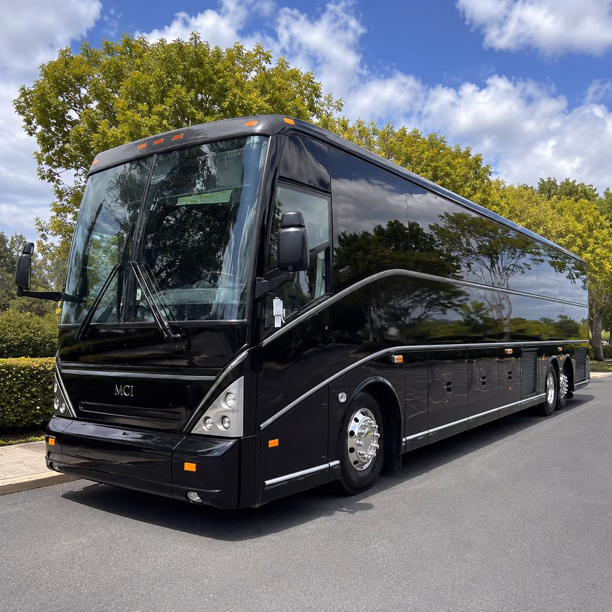 san bernardino wedding charter bus rental